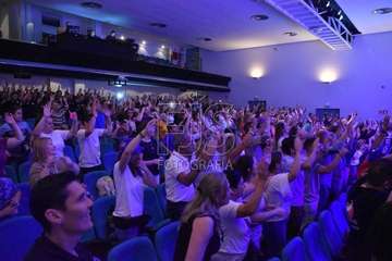 Gala de presentación de Los Biznietos de SaryManchez en Telde (Foto Francisco Javier Santana)